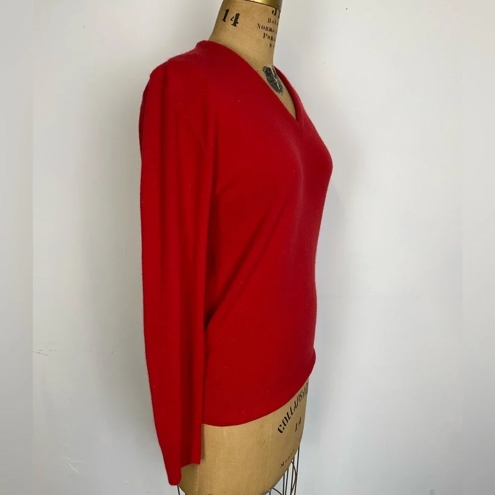 Vintage Miller American Racing V Neck Sweater, Red V Neck, Pullover Sweater, XL